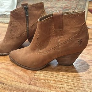 Frye western booties